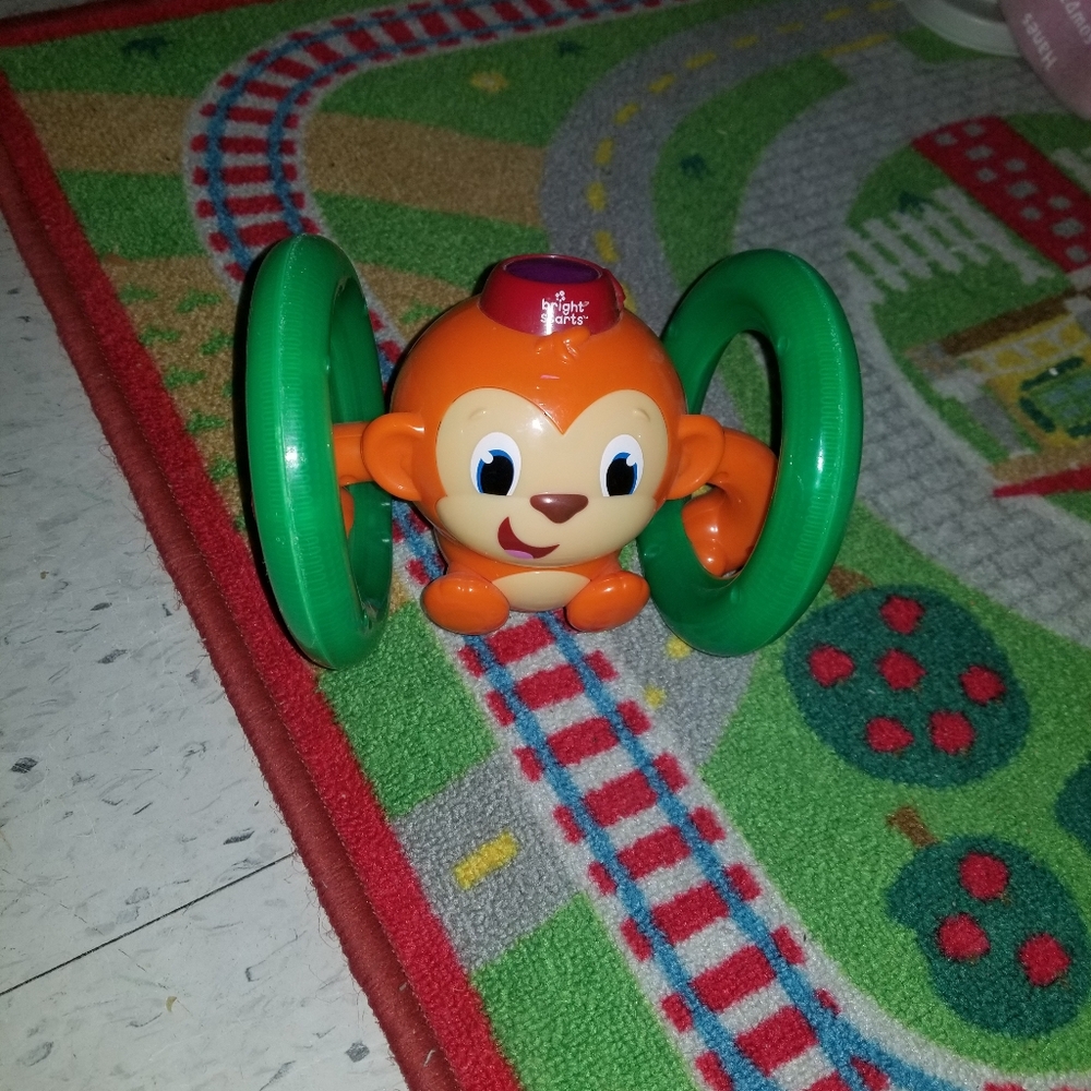 Roll and glow monkey